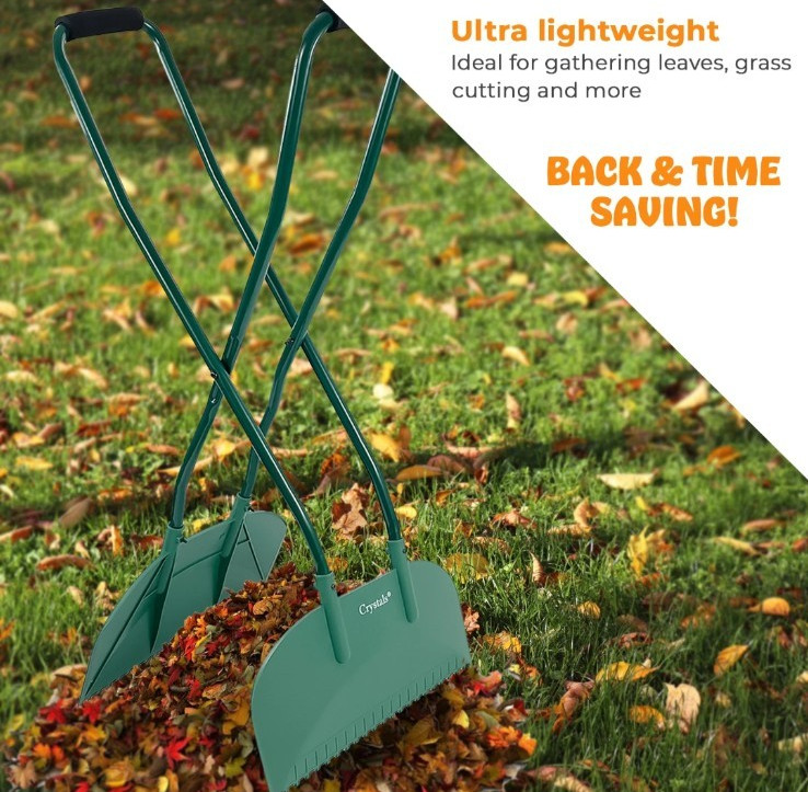 long handed leaf grabber