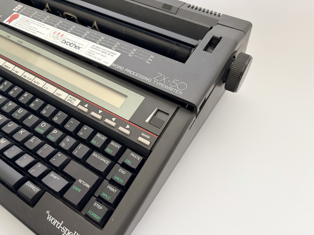 Brother AX-28 Electronic Word Processing Typewriter /For Parts