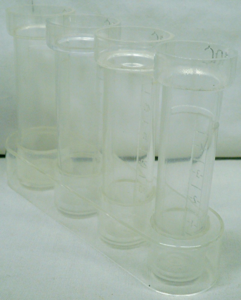 Vintage Plastic Coin Counter Set