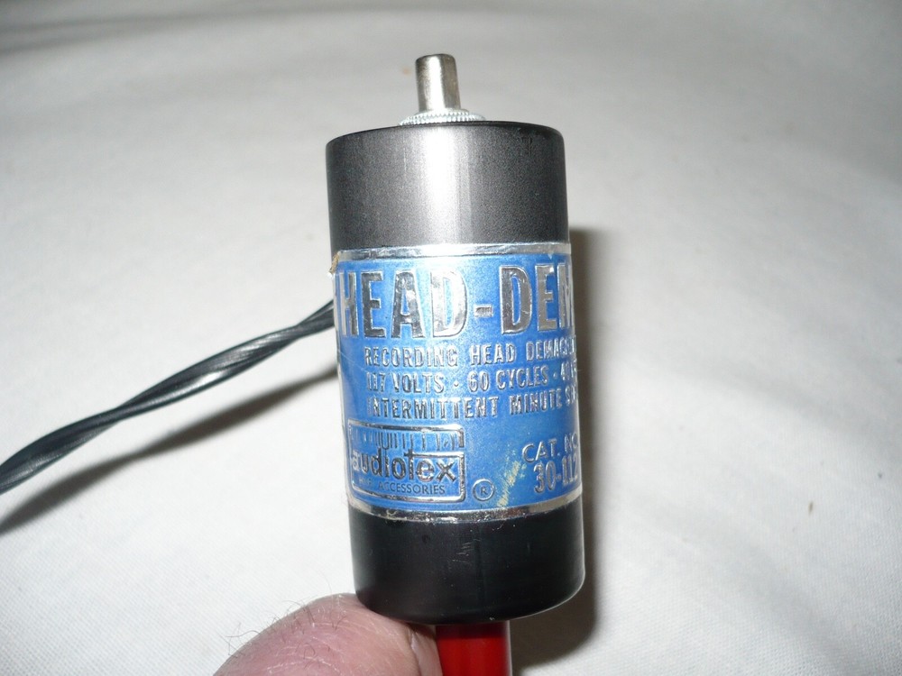 HEAD DEMAGNETIZER **AUDIO-TEX MODEL 30-112**