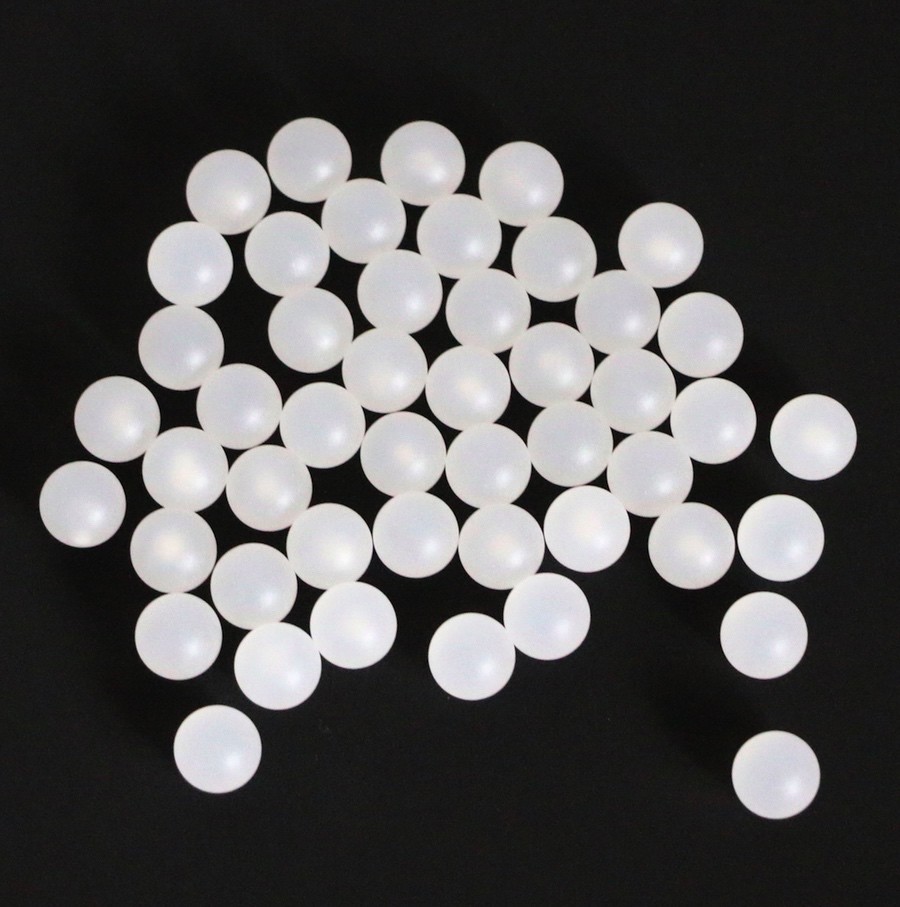 10mm Polypropylene ( PP ) Solid Plastic Bearing Balls Precision Sphere