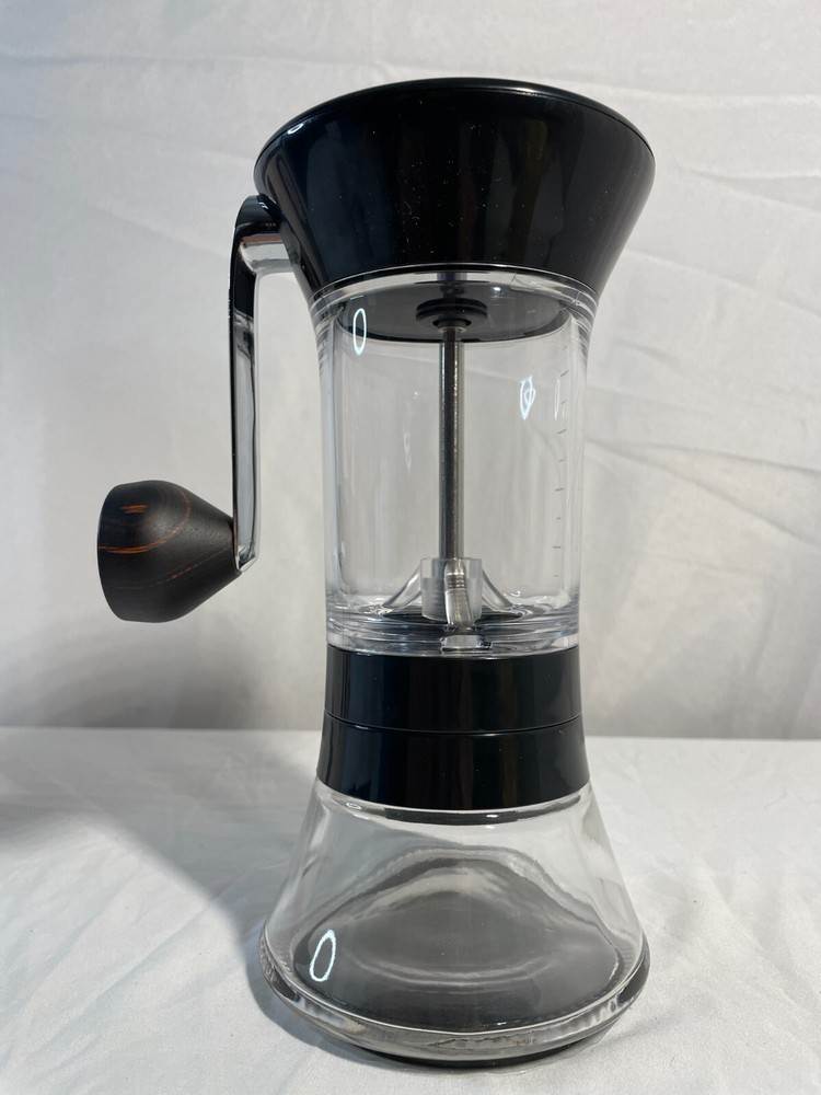 Handground Ceramic Burr Mill Precision Coffee Grinder With User Manual