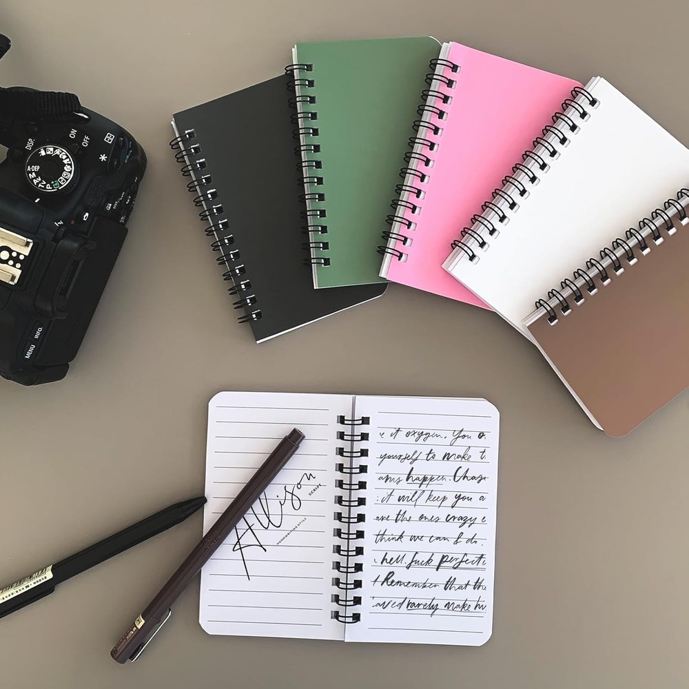 Spiral Notebook Small Poet Notebook Spiral Notepads With Lined