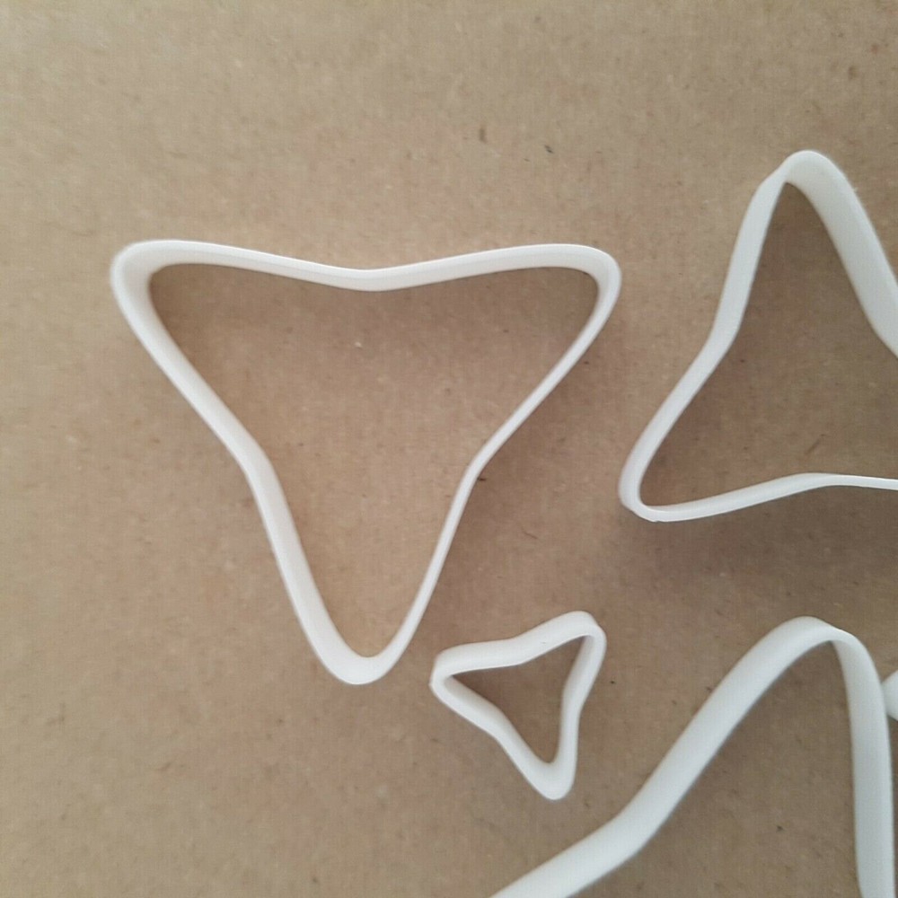 Inverted Triangle Shape Mini Fondant Cutter Small Sugarcraft Icing Tiny Sharp