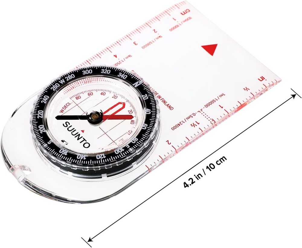 A-10 Compass: Compact, simple to use recreational hiking compass