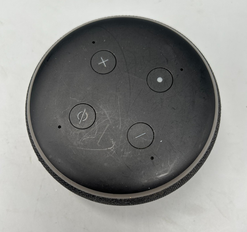 Amazon Echo Dot (3rd Gen) Smart Speaker & Power Cable - Pick Color - Tested
