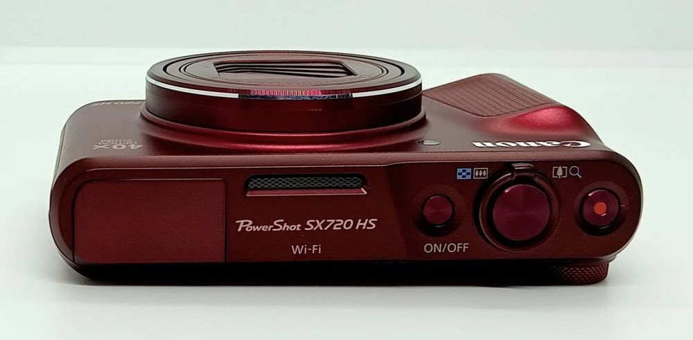 Canon PowerShot SX 720HS 20.3MP 40x Red Tested and working