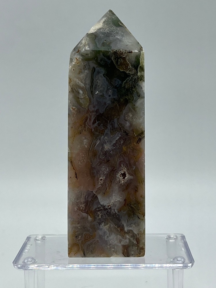 Moss Agate / Tree Agate Tower Q