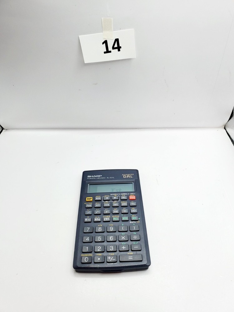 Sharp Scientific Calculator EL-531L Advanced D.A.L.
