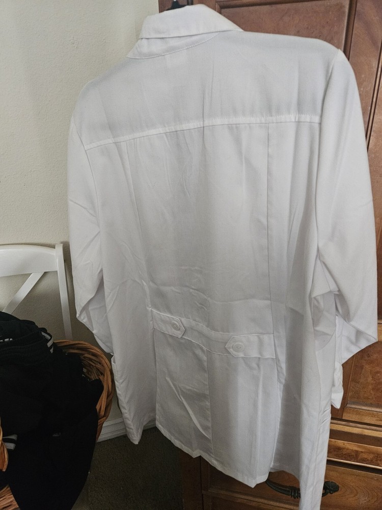 Dickies White Lab Coat 