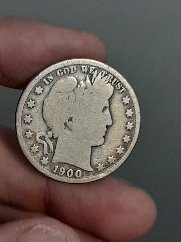 1900- S Barber Half Dollar #2