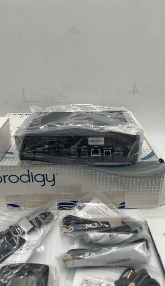 Crestron Prodigy PMC2 Home Automation Control System Kit Remote & Cables Black