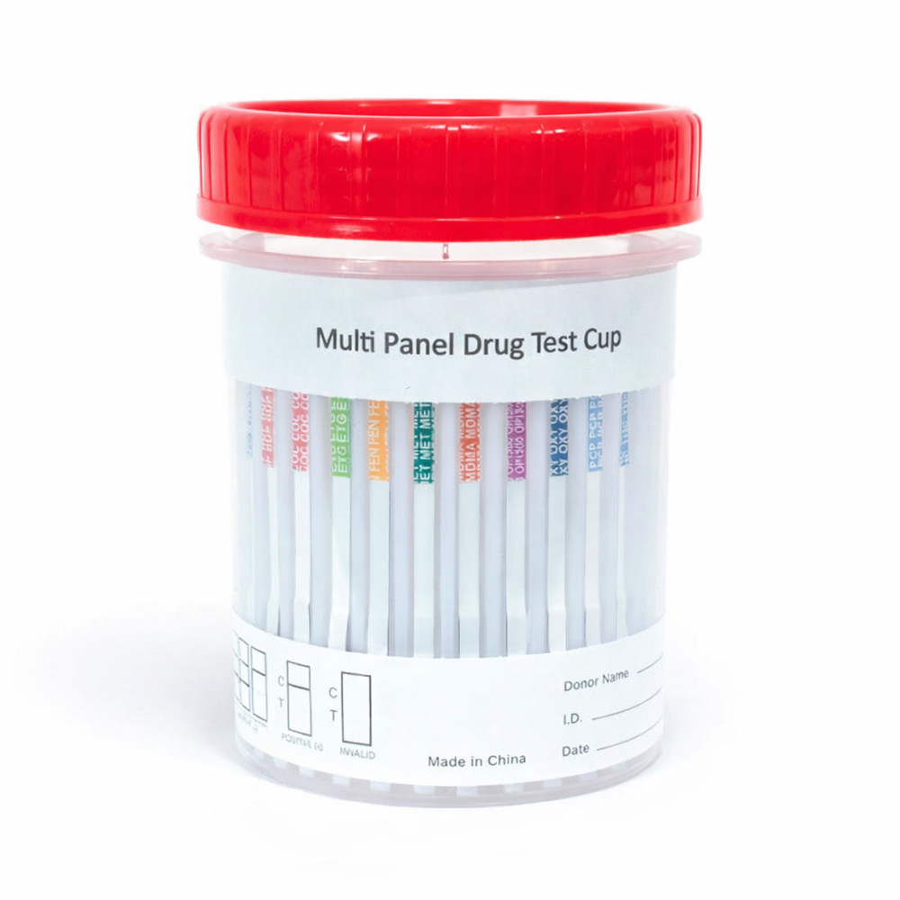 16 Panel Urine Drug Test Cup – Multi Panel Instant Results – Bulk Available