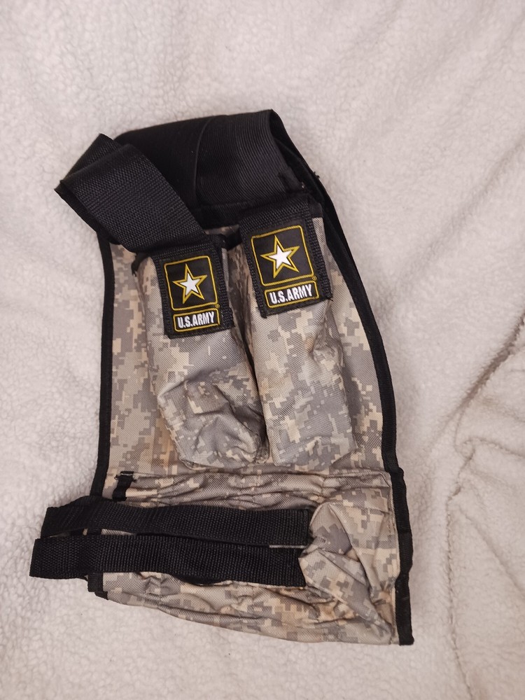 Paintball Ammo Pack Utility Belt 5 Compartment Digital Camo Army Adjustable