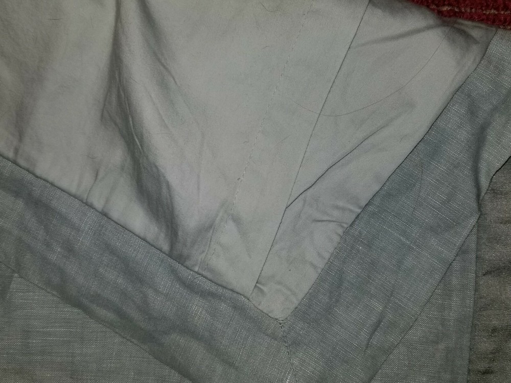 Pottery Barn "Linen/Silk - Blue/Gray" Standard Sham
