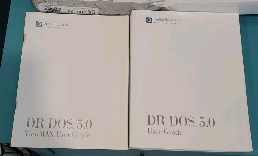 Vtg DR Dos 5.0 Operating System Personal Computers 1990 Digital Research