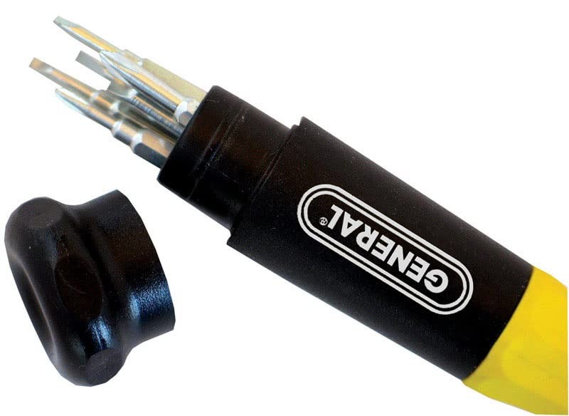 General Tools Extended Drive #751016 Screwdriver Set, 16-Piece,Silver