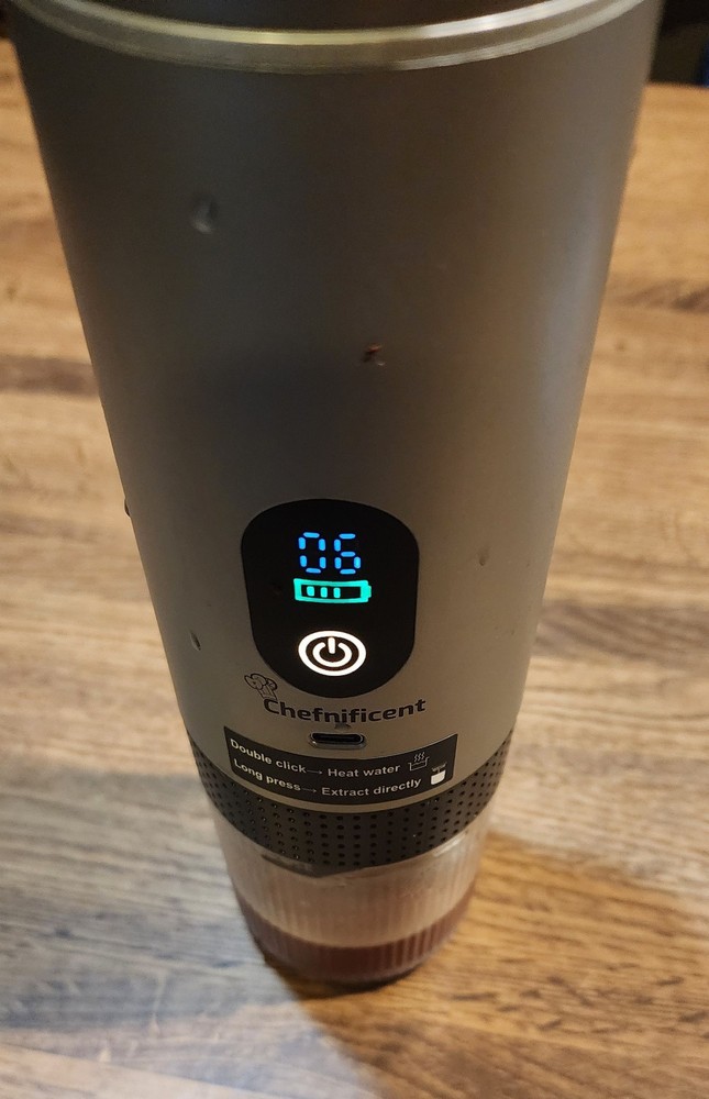 Automatic Espresso Maker Dual Hot & Cold Brew Compact Portable Coffee Machine