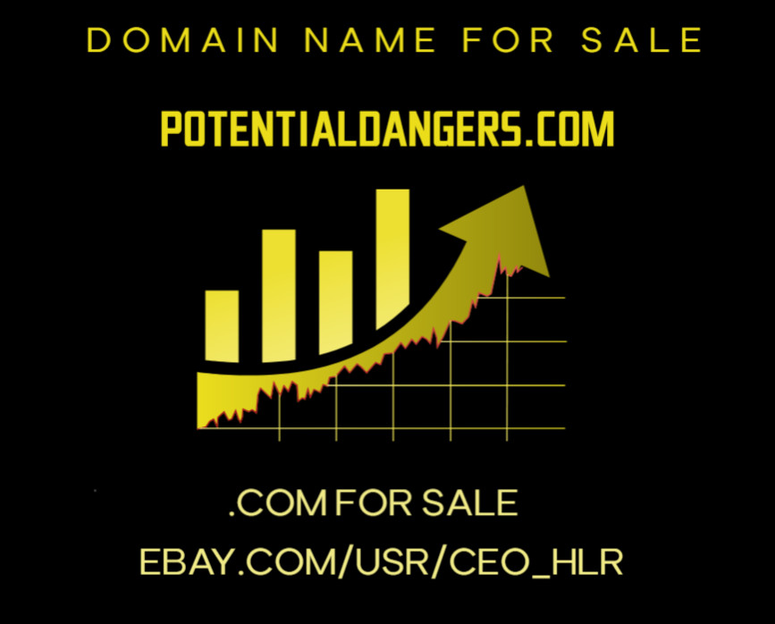 PotentialDangers .Com PREMIUM dot.com DOMAIN NAME Brandable