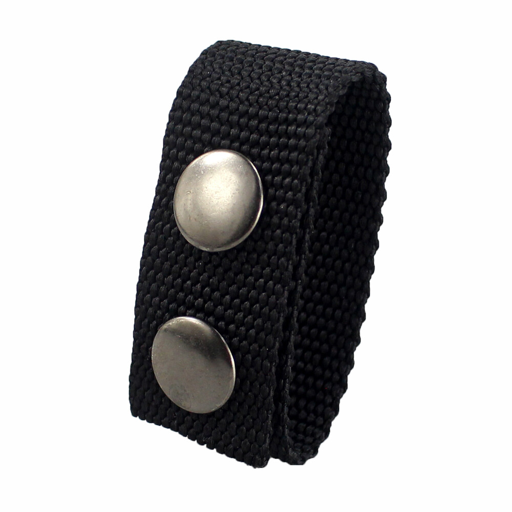 4PCS Tactical Duty Belt Keeper with Double Snaps Security Tactical Belt Keepers