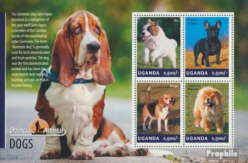 uganda 3314-3317 Sheetlet (complete issue) unmounted mint / never hinged 2014 Do