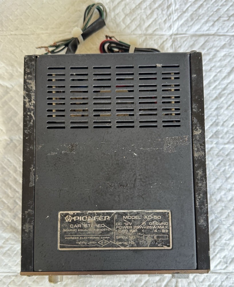 Pioneer AD-50 Equalizer Booster