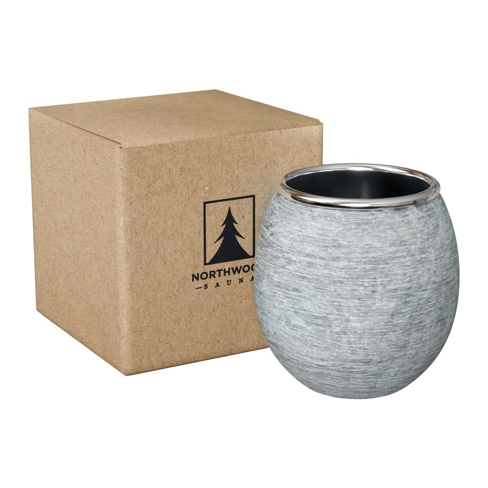 - Sauna Aromatherapy Stone Cup - Essential Oil Diffuser - Natural Rock with S...