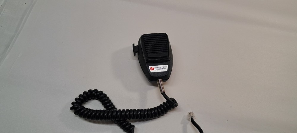 Federal signal microphone 258B577C-0 USED