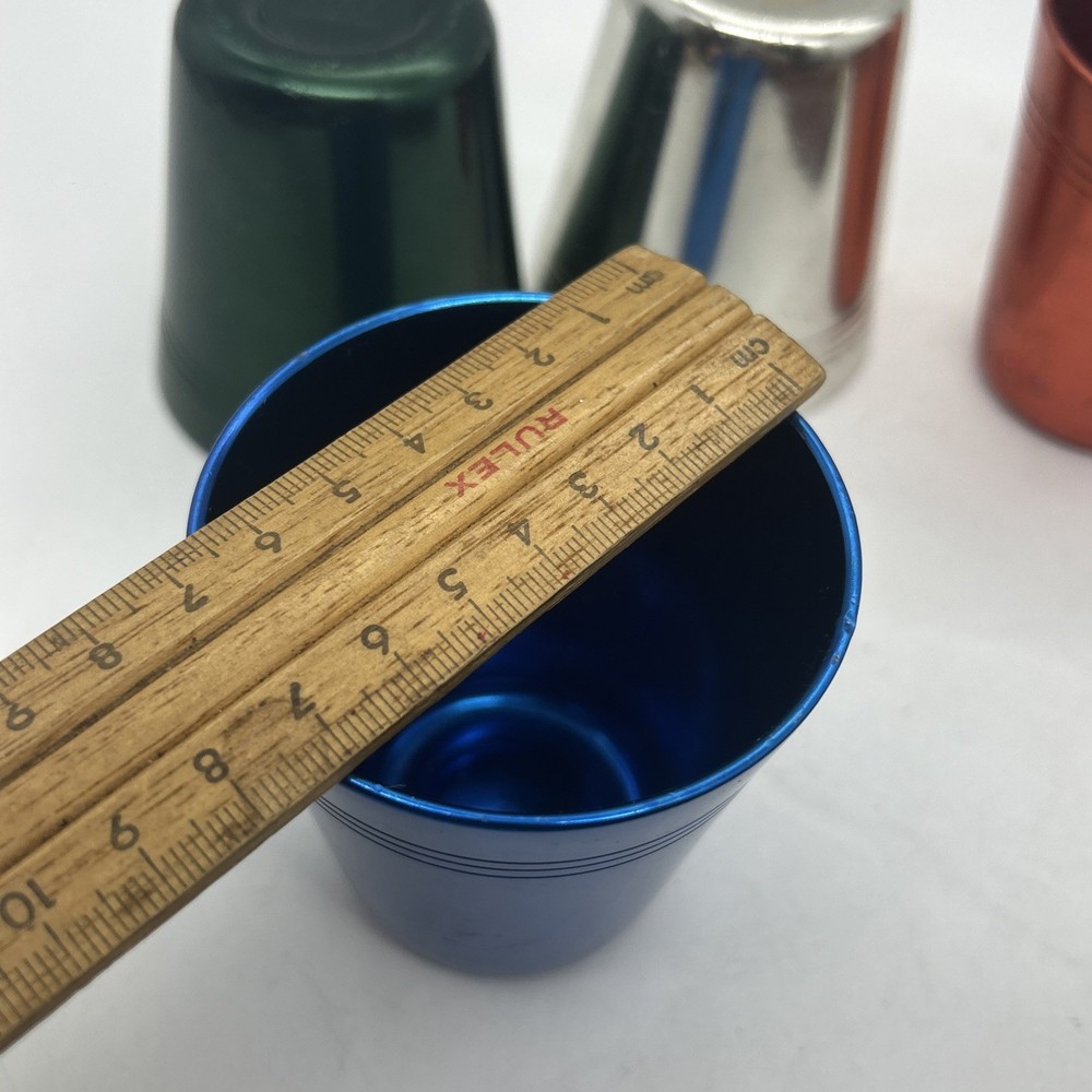 Retro Anodised Tumbler Cup Set Hickok No Case