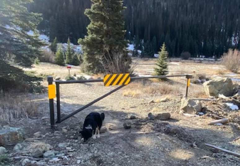 Forest Service Gate w Lock Box BLM Road Gate Private Security NEW Custom Widths