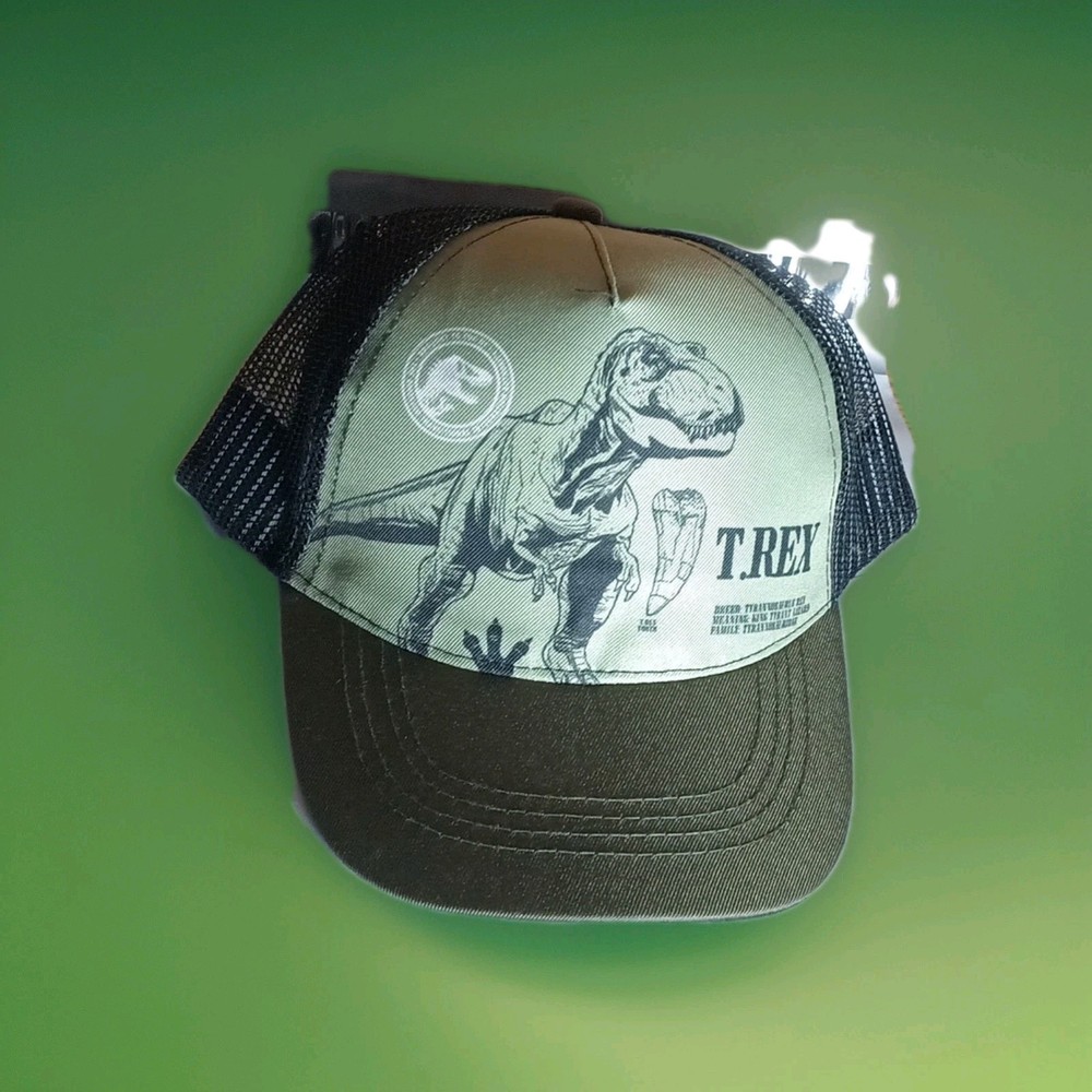 T REX Boys Baseball Cap One Size Fits All snap Adjustable