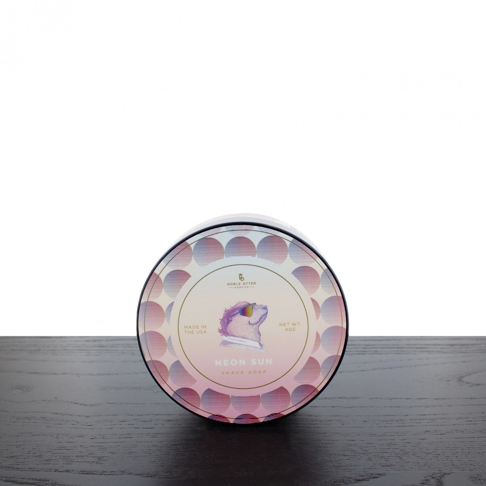 Noble Otter Shaving Soap, Neon Sun