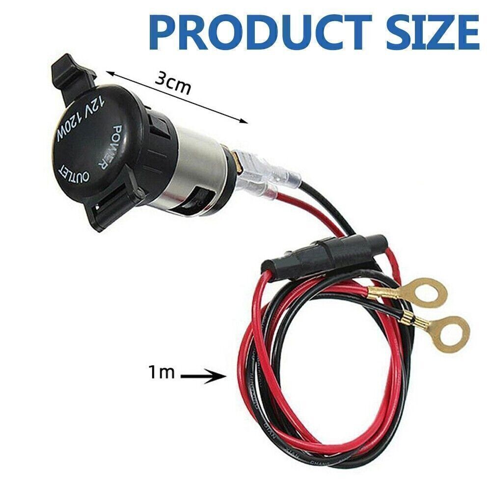 12V Car Cigarette Lighter Replace Power Adapter Plug Outlet Socket Durable