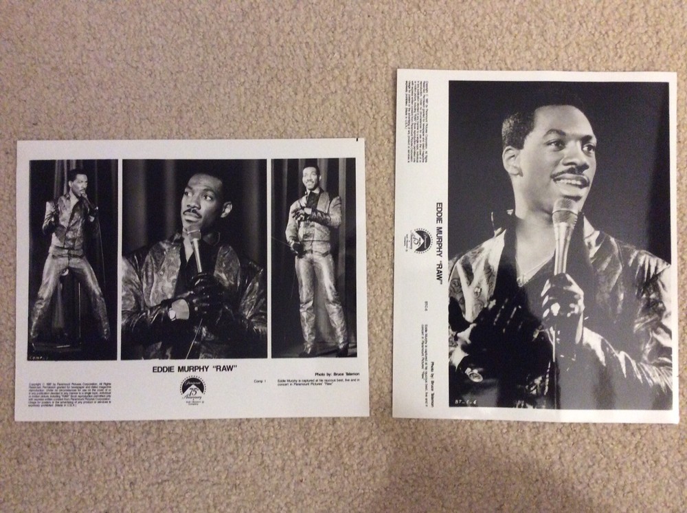 EDDIE MURPHY RAW ORIGINAL PRESS PHOTOS