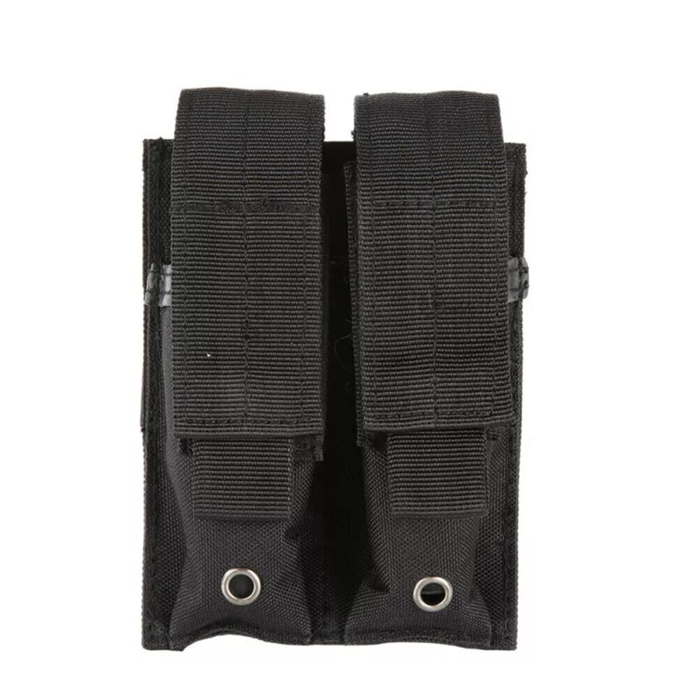 Tactical MOLLE Magazine Pouch Single/Double Stack Pistol Mag Bag Holder Case