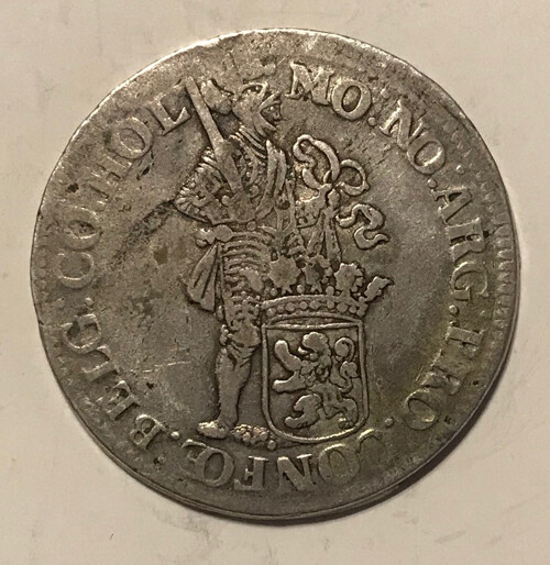 Holland (Netherlands) - 1694 Large Silver Ducat