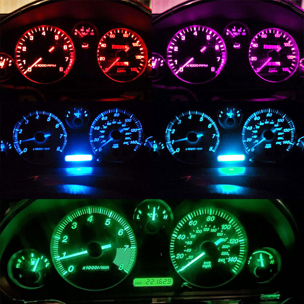 For 1990-1997 Mazda Miata MX5 Gauge Cluster Instrument Panel Dash LED Bulbs Kit