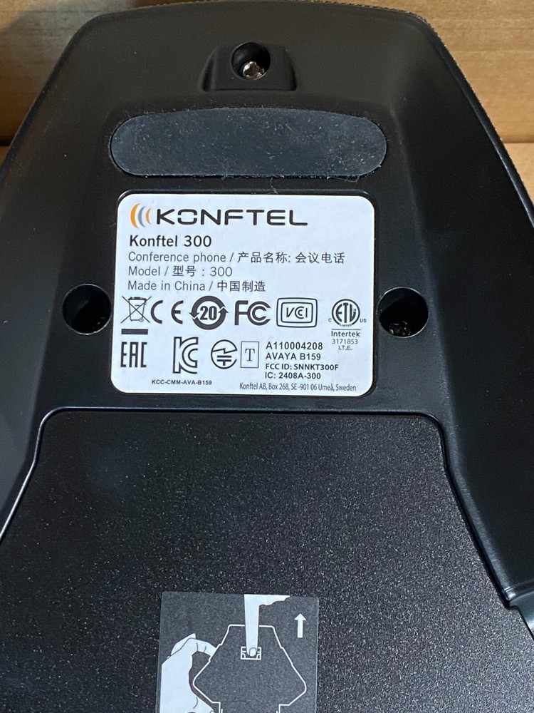 Konftel 300 conference phone open box