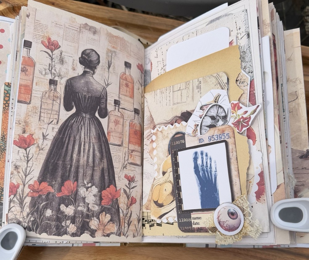 Handmade Nurse Junk Journal