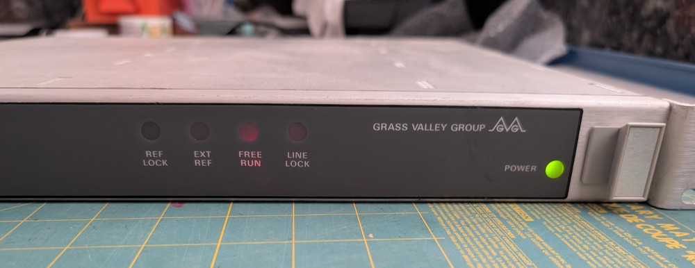Grass Valley Group 9560 Reference Synchronising Generator, Sync Gen; used, works