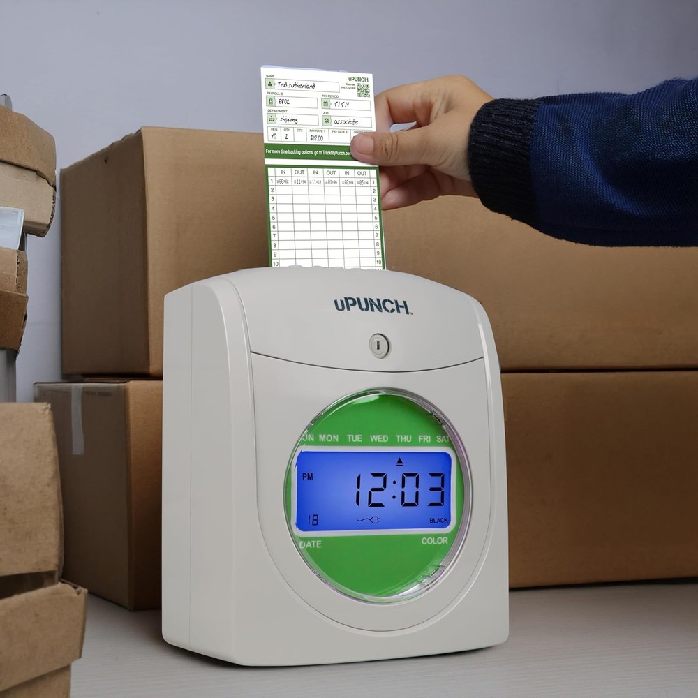 Efficient 300 Time Cards for HN3000 Time Clocks - Streamline Payroll Processing