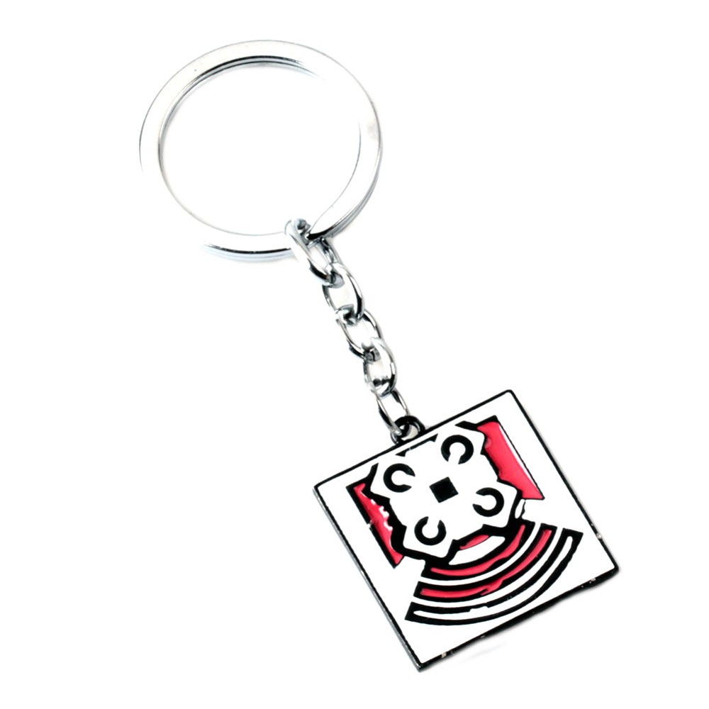 Tom Clancy Rainbow Six Metal Keychain Key Ring Pendant