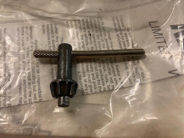 MAC TOOLS AD590 1/2" Reversible Aluminum Keyed-Chuck Air Drill