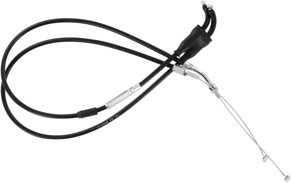 MOTION PRO Black Vinyl Throttle Cable Push Pull 02 03 YZF R1