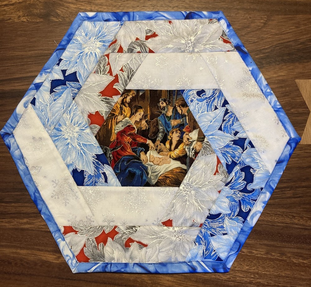 December Nativity Table Topper
