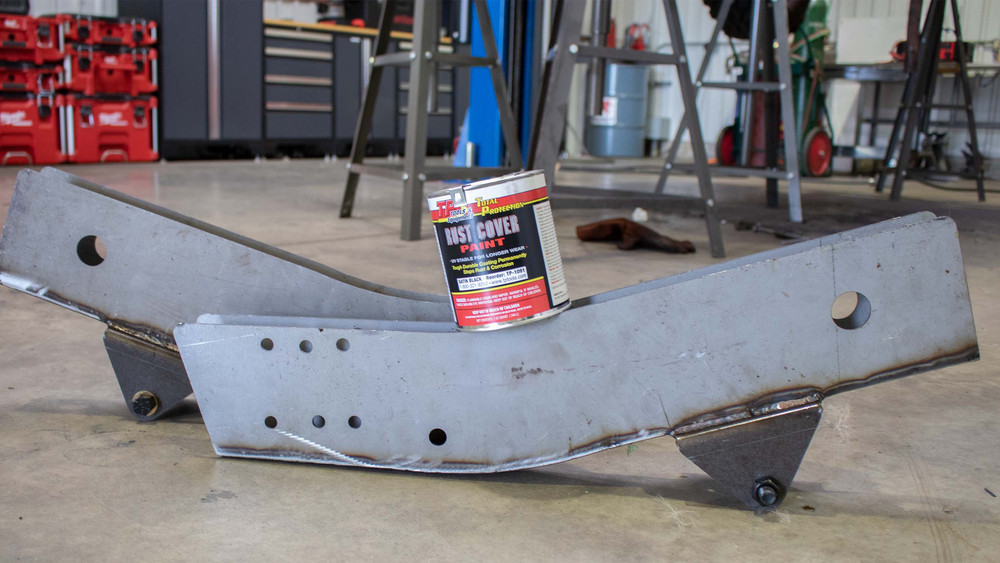 Rust Buster Frameworks RB9909 Rust Cover Paint 1 Quart Black