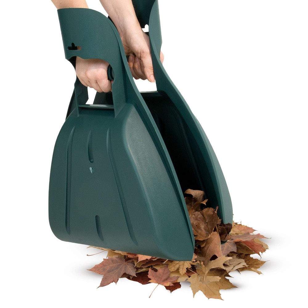 Leaf Scoops  Lightweight Grabber Tool for Leaves, Mulch, Gardening, Yard Work