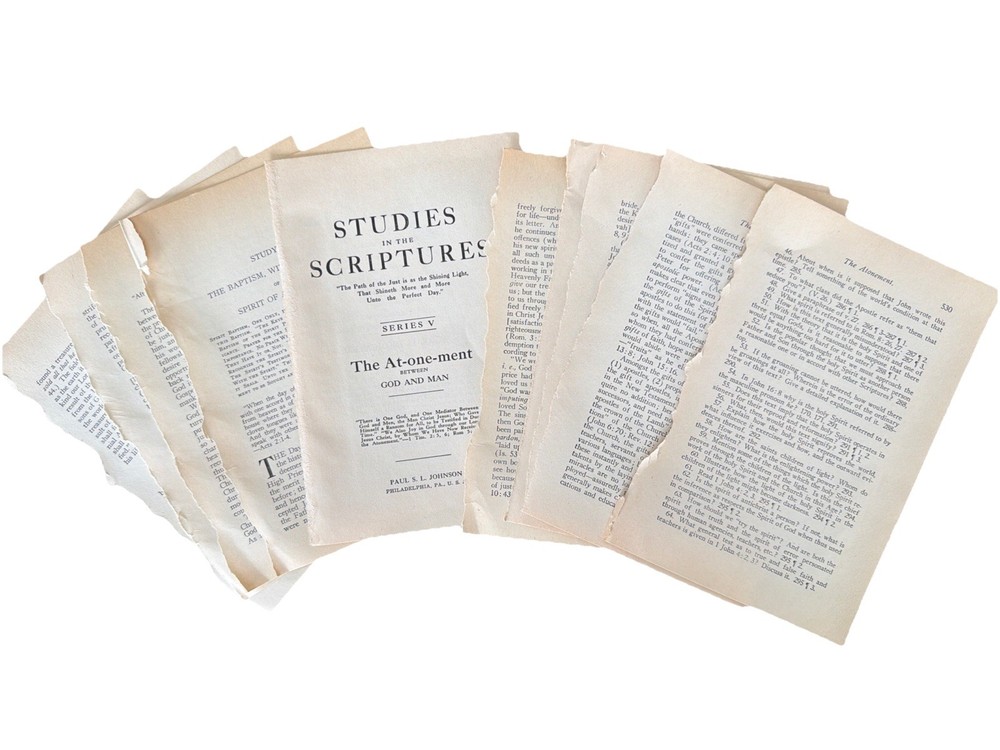 Religious Ephemera Pack Bible Pages Scripture Junk Journal Kit Vintage Paper