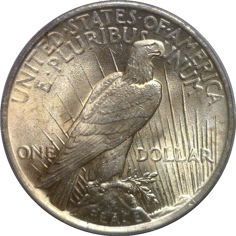 1924 Peace Dollar PCGS MS-65