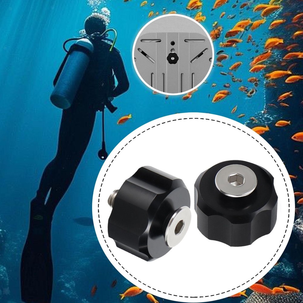 1 Pair Backplate Screws and Nuts Hardware M8 Upgrade Embedded Rustproof